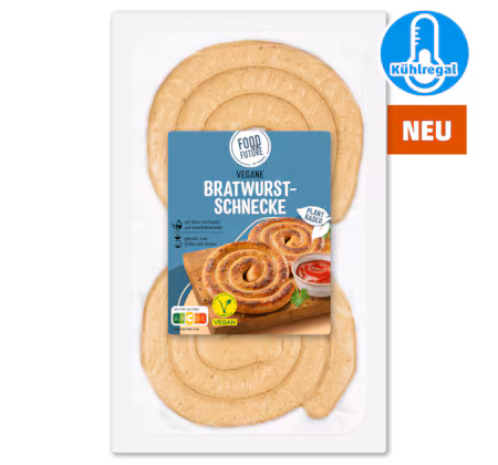 FOOD FOR FUTURE Vegane Bratwurstschnecke*