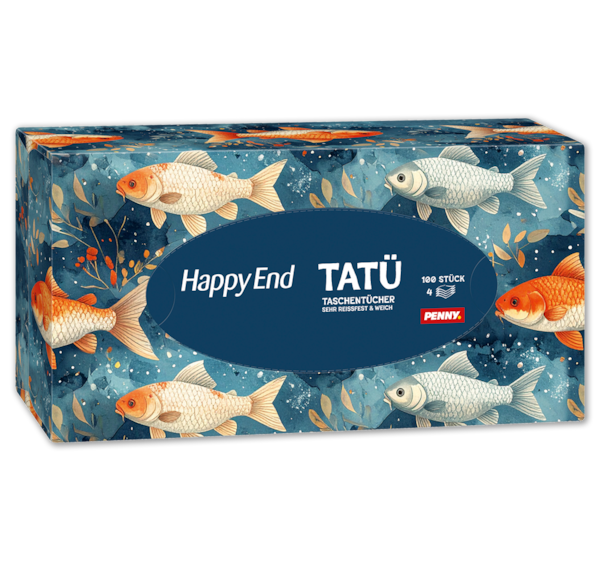 HAPPY END Taschentücher Box