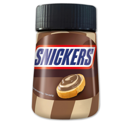 SNICKERS oder MILKY WAY Brotaufstrich*