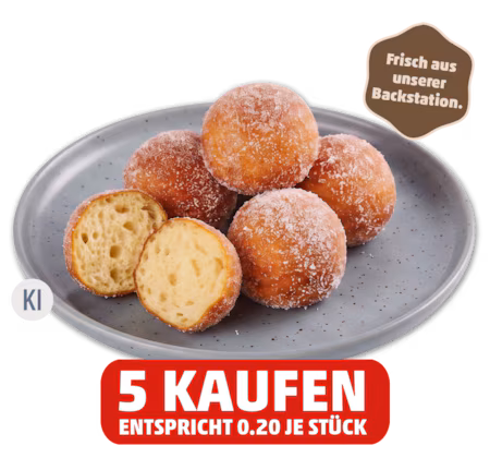 BÄCKERKRÖNUNG Das luftig-lockere Quarkbällchen