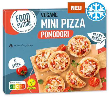 FOOD FOR FUTURE Vegane Mini Pizza*