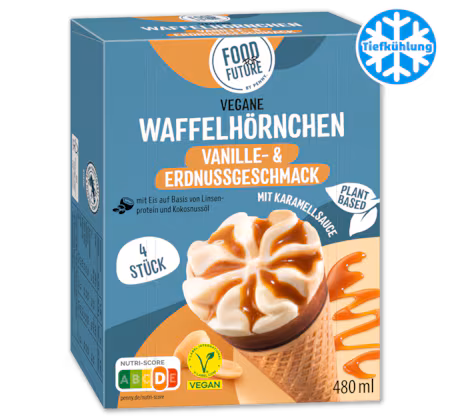 FOOD FOR FUTURE Vegane Waffelhörnchen*