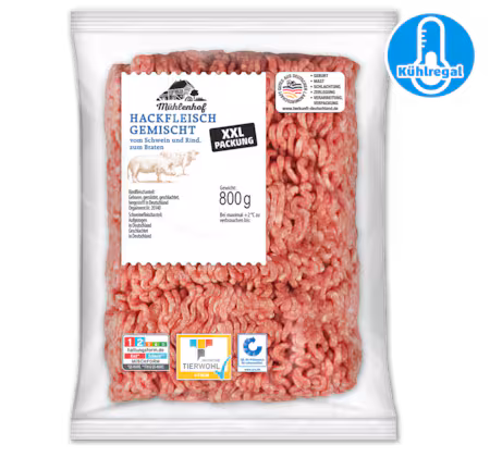 MÜHLENHOF Frisches Hackfleisch, gemischt