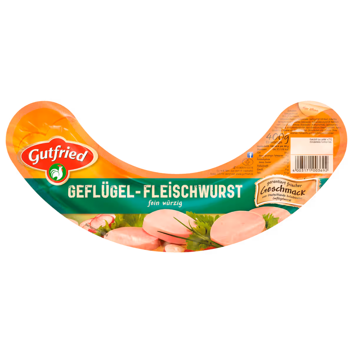 Gutfried Geflügel-Fleischwurst