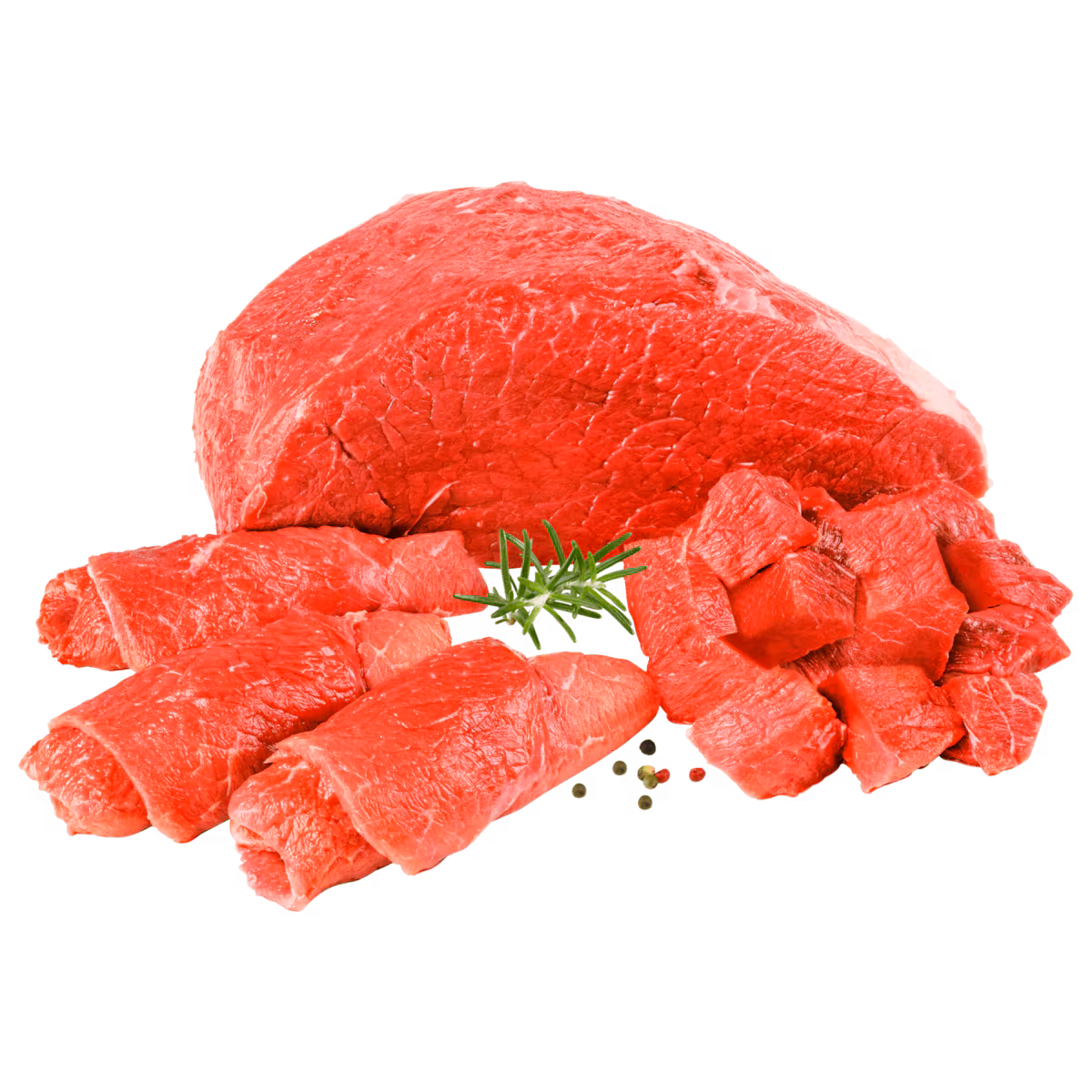 Rinder-Rouladen, -Braten oder -Gulasch