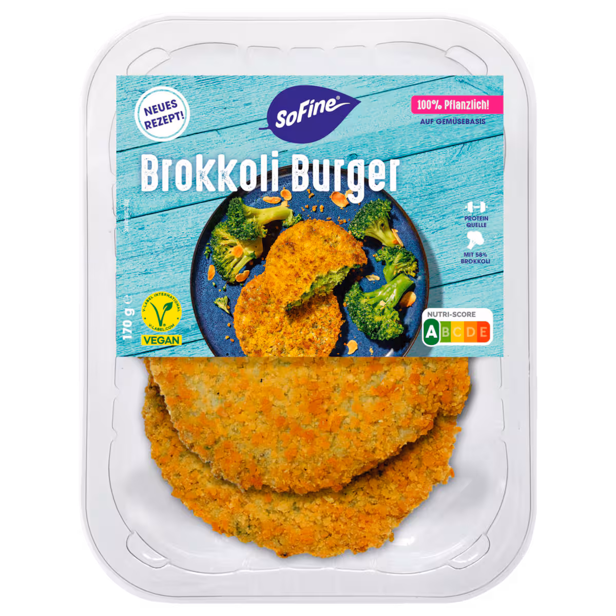 SoFine Brokkoli Burger