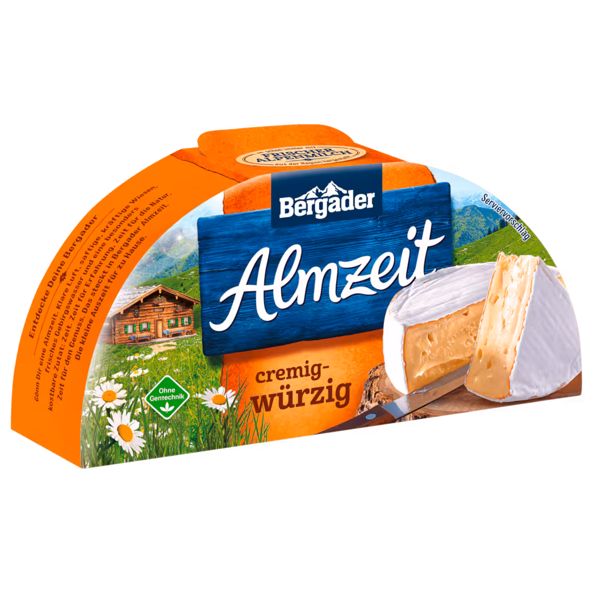 Bergader Almzeit oder Bavaria blu