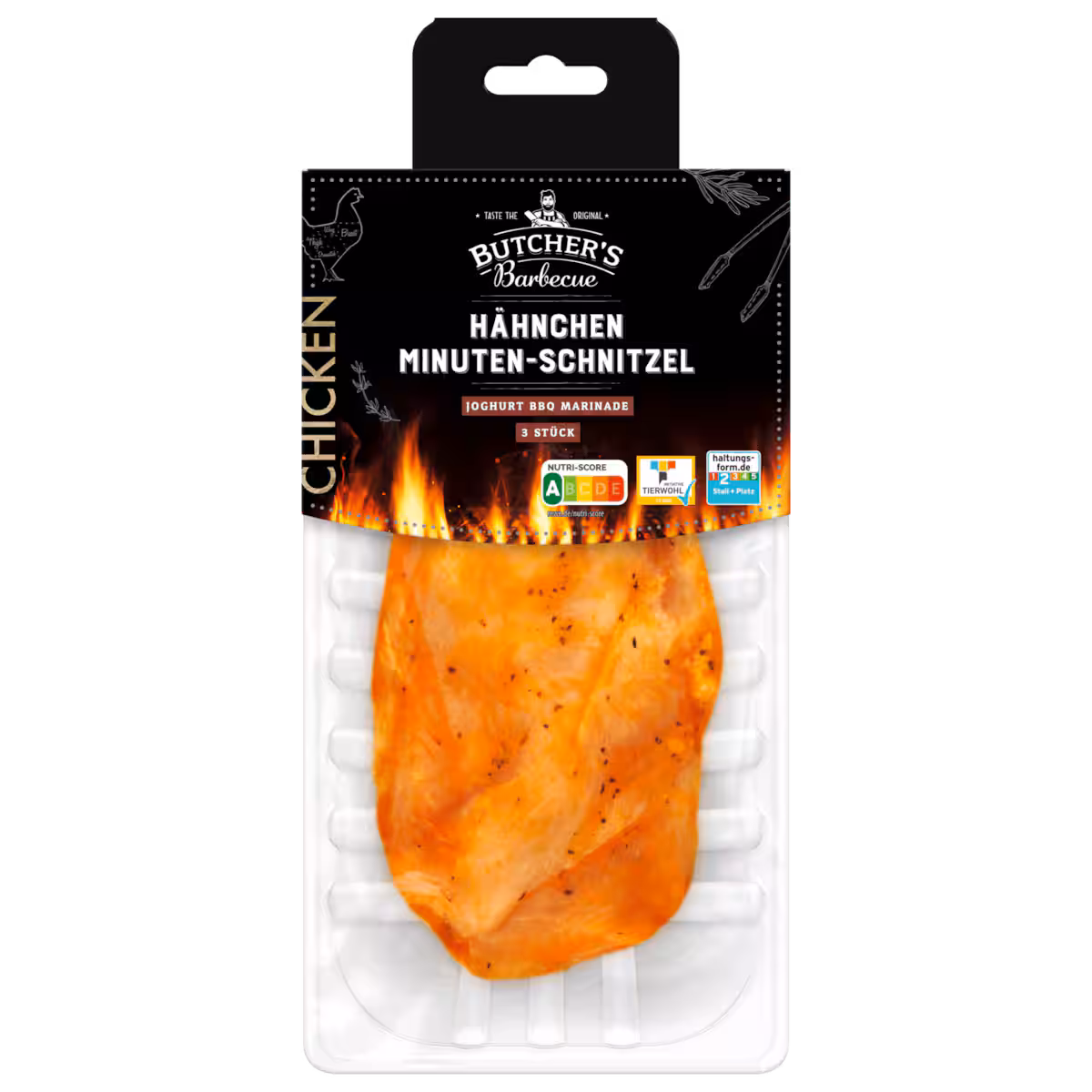 Butcherʼs Barbecue Hähnchen-Minuten-Schnitzel