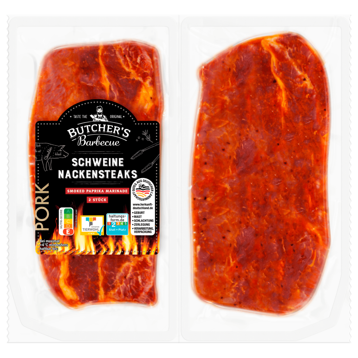 Butcher’s Barbecue Schweine-Nackensteaks