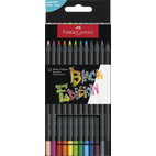 Faber-Castell - Black Edition Buntstifte 12er-Pack