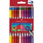 Faber-Castell - Doppelfasermaler 20 Farben