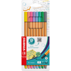 STABILO - Fineliner point 88 pastell 8er Set