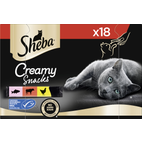 Sheba - Creamy Snacks 3 Varianten MSC Multipack