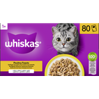 Whiskas - Geflügel Auswahl in Gelee Jumbo Pack
