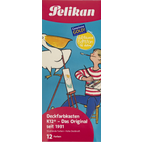 Pelikan - Deckfarbkasten K12 mit 12 Farben