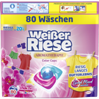 Weißer Riese - Colorwaschmittel Trio-Caps Aromatherapie Orchidee 80WL