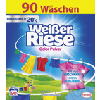 Weißer Riese - Colorwaschmittel Pulver Großpackung 90WL