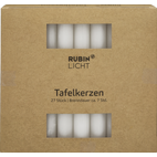 RUBIN LICHT - Tafelkerzen weiß