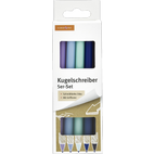 SCHREIBWELT - Kugelschreiber 5er-Set