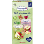 Babydream - Bio Fruchtpüree-Mix Erdbeere & Banane in Apfel + Birne & Kiwi in Apfel