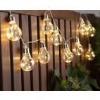 IDEENWELT - Solar-Glühbirnen-Lichterkette