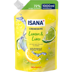 ISANA - Cremeseife Lemon & Lime Nachfüllbeutel