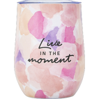 IDEENWELT - Doppelwandiger Becher 330 ml "Live in the moment"