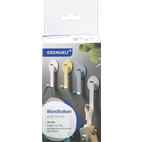 IDEENWELT - 4er-Set Klebe-Wandhaken Bunt
