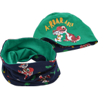 Paw Patrol - 2er-Set aus Wende-Kinder-Mütze und -Loopschal Paw Patrol grün
