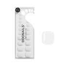 Doonails - Press Ons Pedicure Show White