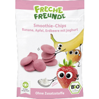 Freche Freunde - Bio Smoothie-Chips Banane, Apfel, Erdbeere mit Joghurt