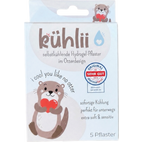 pieksmichnicht - kühlii selbstkühlende Hydrogel Pflaster Otter Design