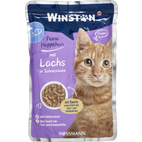 Winston - Feine Mahlzeit mit Lachs in cremiger Sahnesauce