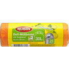 RUBIN - Duft-Müllbeutel mit Zugband 30 l