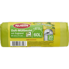 RUBIN - Duft-Müllbeutel mit Zugband 60 l
