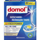 domol - Geschirr-Reiniger Tabs 12-fach Power