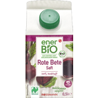 enerBiO - Rote Bete Saft, Bio, milchsauer vergoren, 100% Direktsaft, vegan, 500 ml