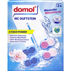domol - WC-Duftstein Blauspüler Blütenfrische