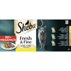 Sheba - Fresh & Fine in Sauce Huhn, Geflügel & Truthahn Megapack