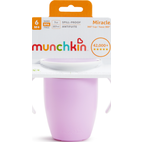 Munchkin - 360° Trinklernbecher mit Griffen, lila 207 ml