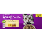 Whiskas - Pure Delight Geflügel Ragout Portionsbeutel Megapack
