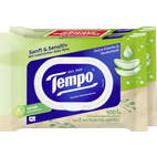 Tempo - Feuchte Toilettentücher sanft & Sensitiv Aloe Vera Duo-Pack