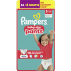Pampers - BABY DRY Windeln Pants Gr.5 Junior (11-17kg) BigEco Overfill - 62 ST